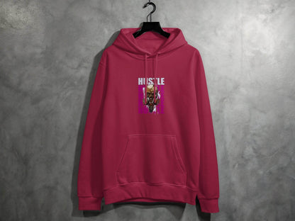 Hustle Skull With Gas Mask Graphic Design Hoodie - Design & Vybe