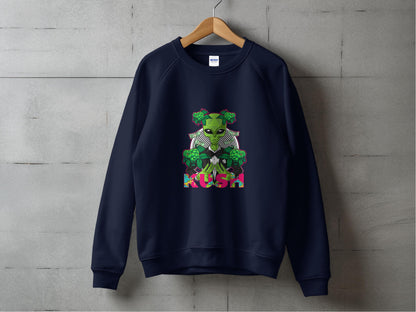 Alien Themed Kush Sweatshirt product type