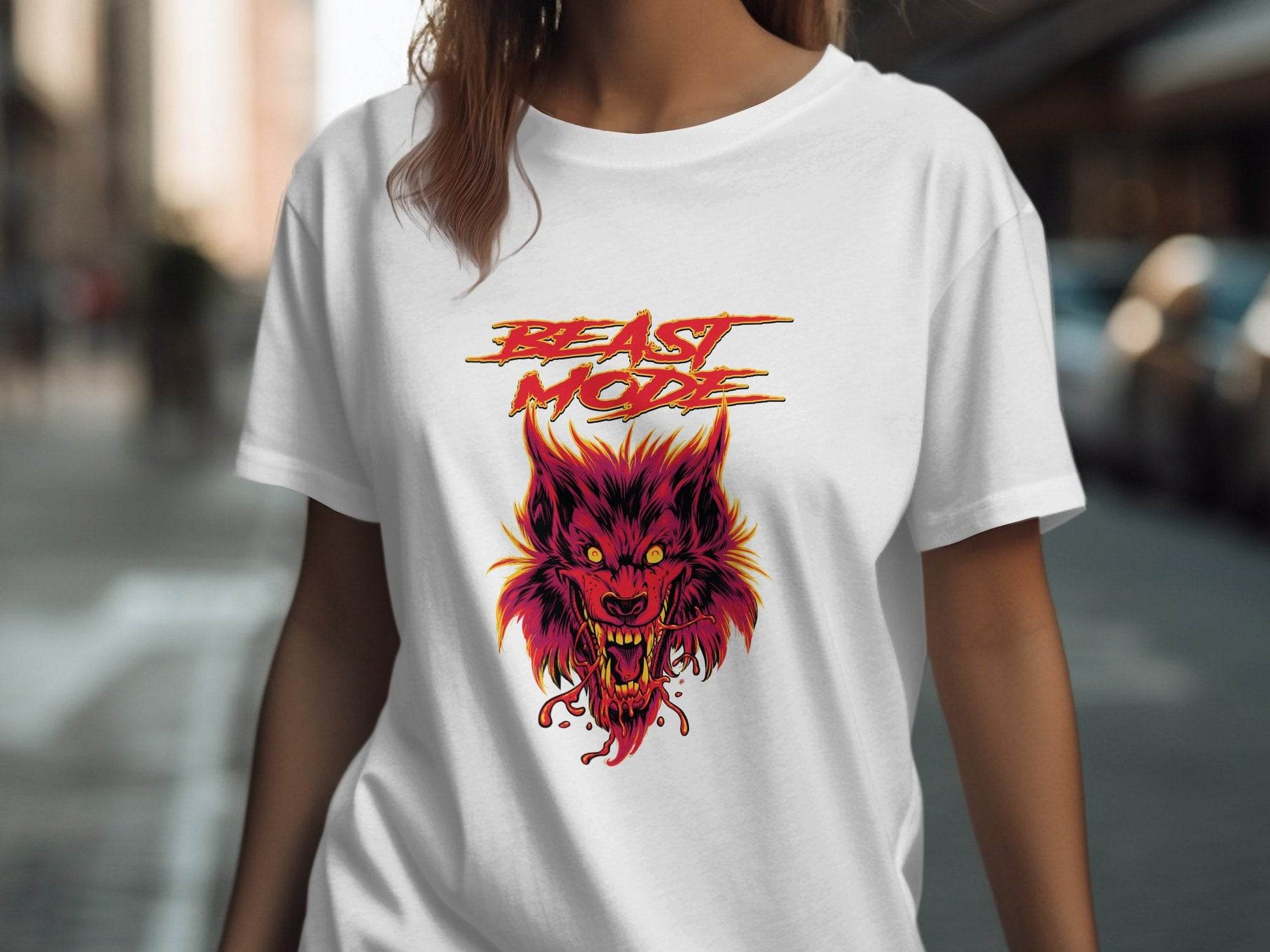 Beast Mode Graphic Print On Premium Quality Unisex T-Shirt - Design & Vybe
