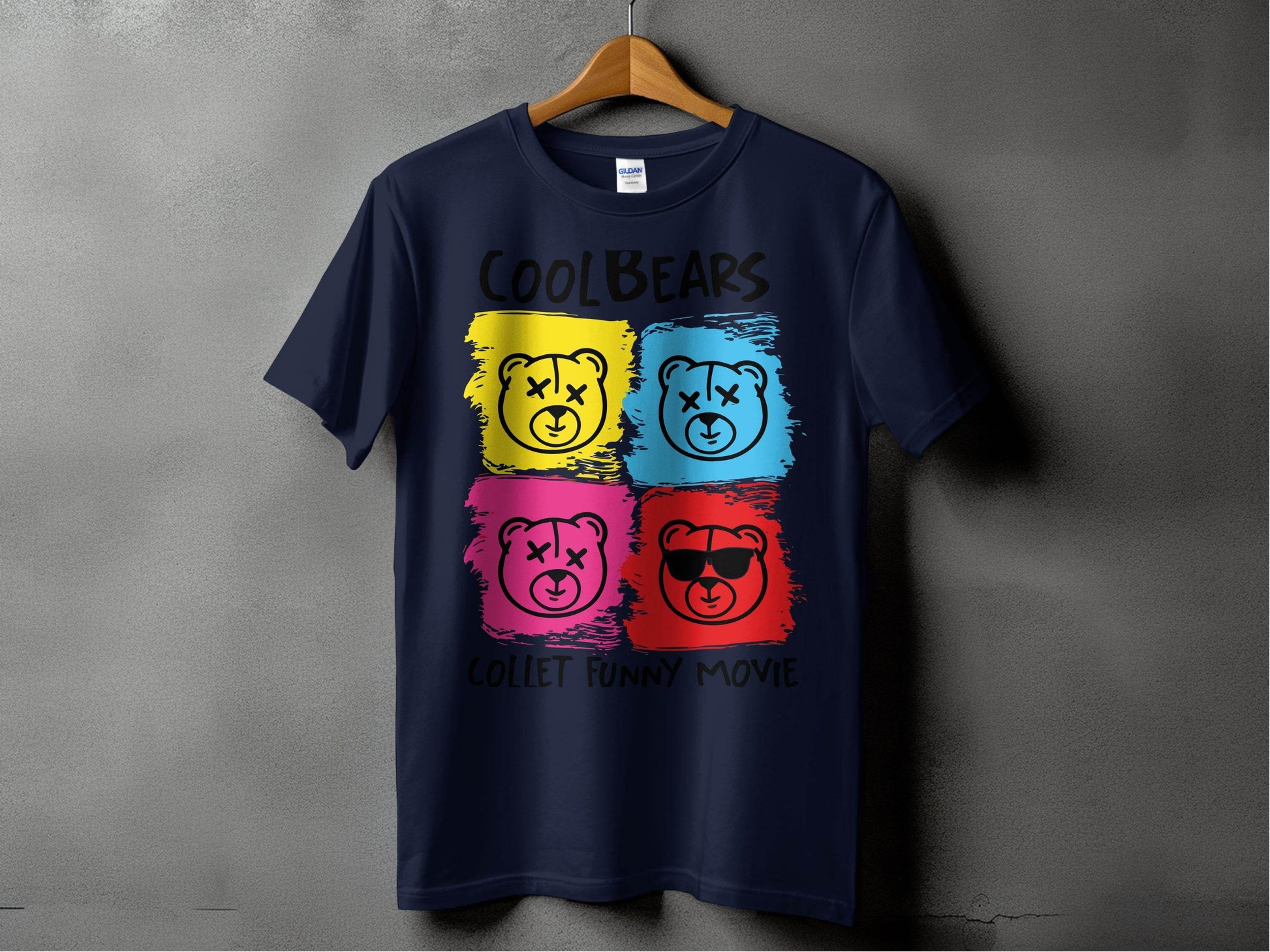Cool Bears Collet Funny Movie Graphic T-shirt product