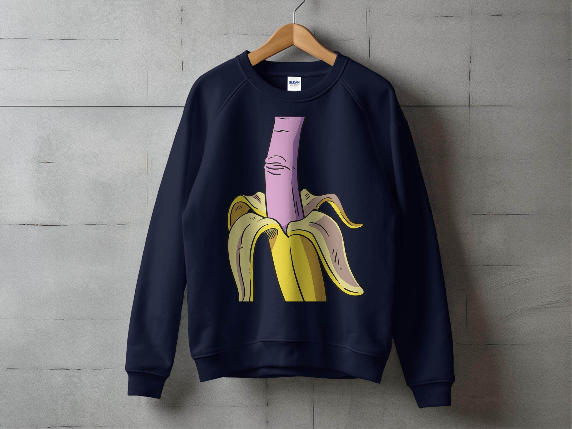 Fun Banana Cartoon and Vibrant Art Design Sweater - Design & Vybe