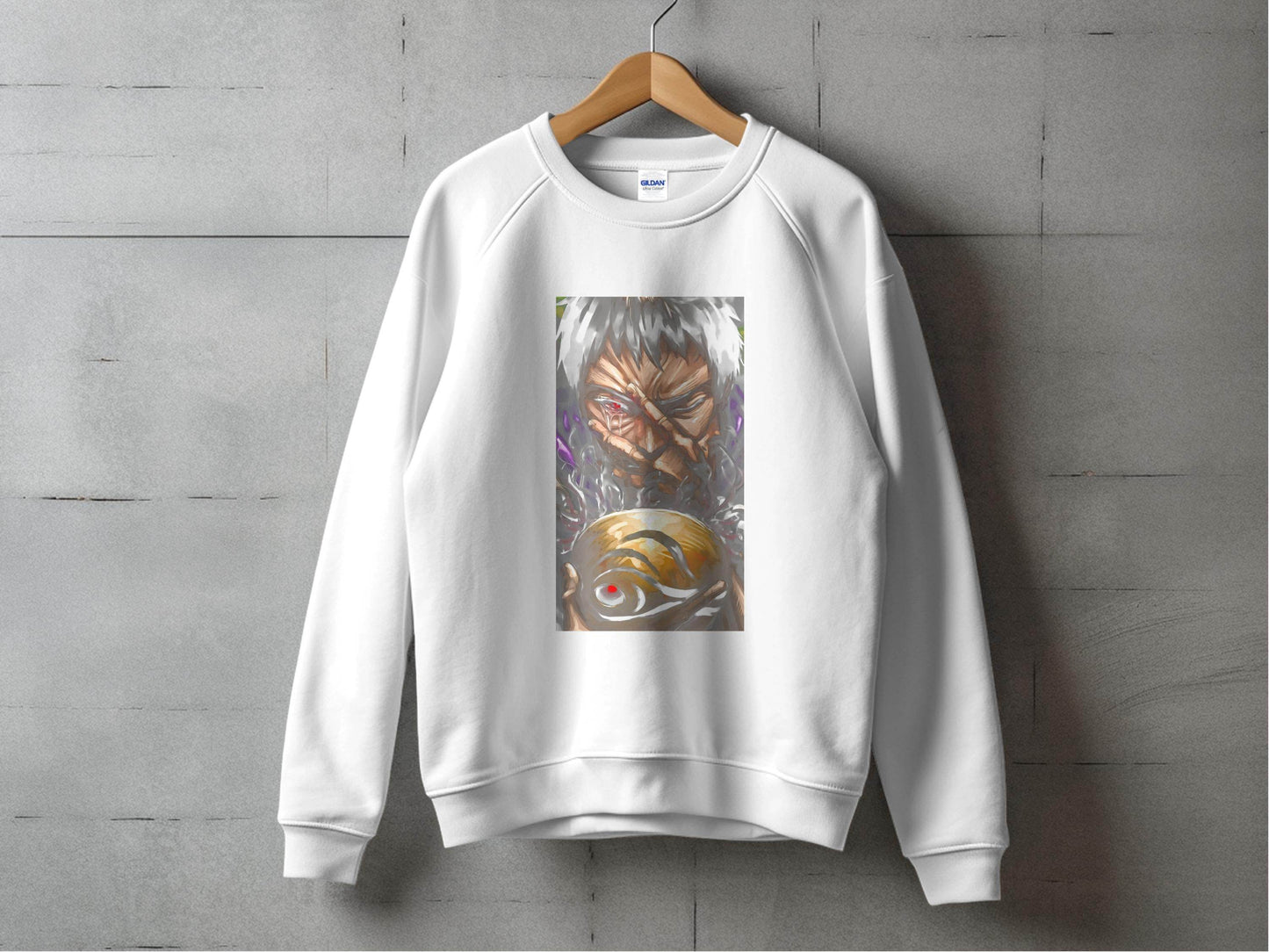 Crying Man Golden Sphere Graphic Novel Inspired Art Sweater - Design & Vybe