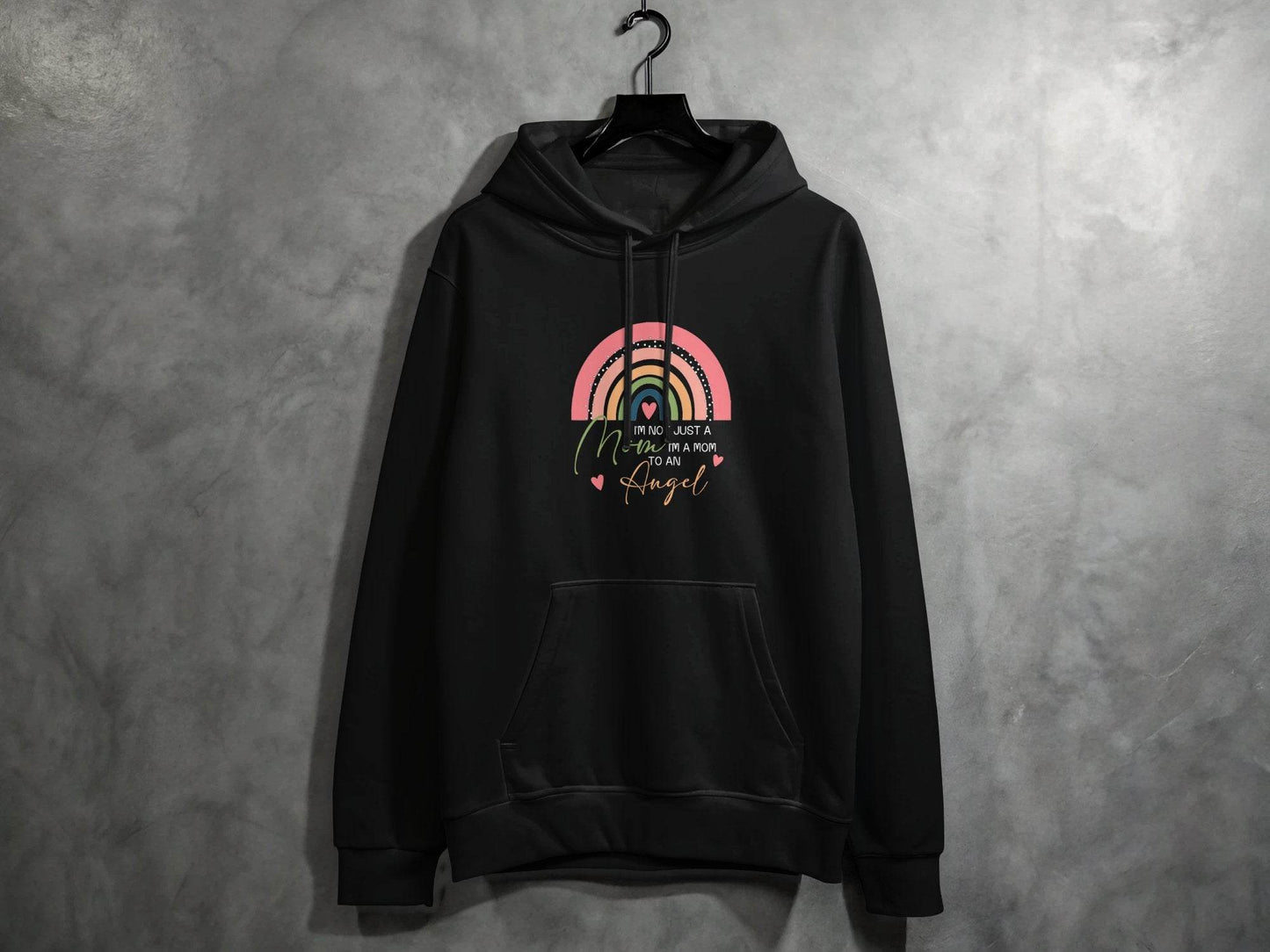 I'm Not Just A Mom To An Angel Mothers Day Hoodie - Design & Vybe
