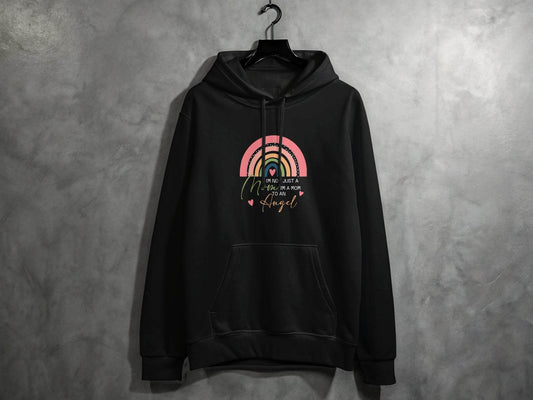 I'm Not Just A Mom To An Angel Mothers Day Hoodie - Design & Vybe