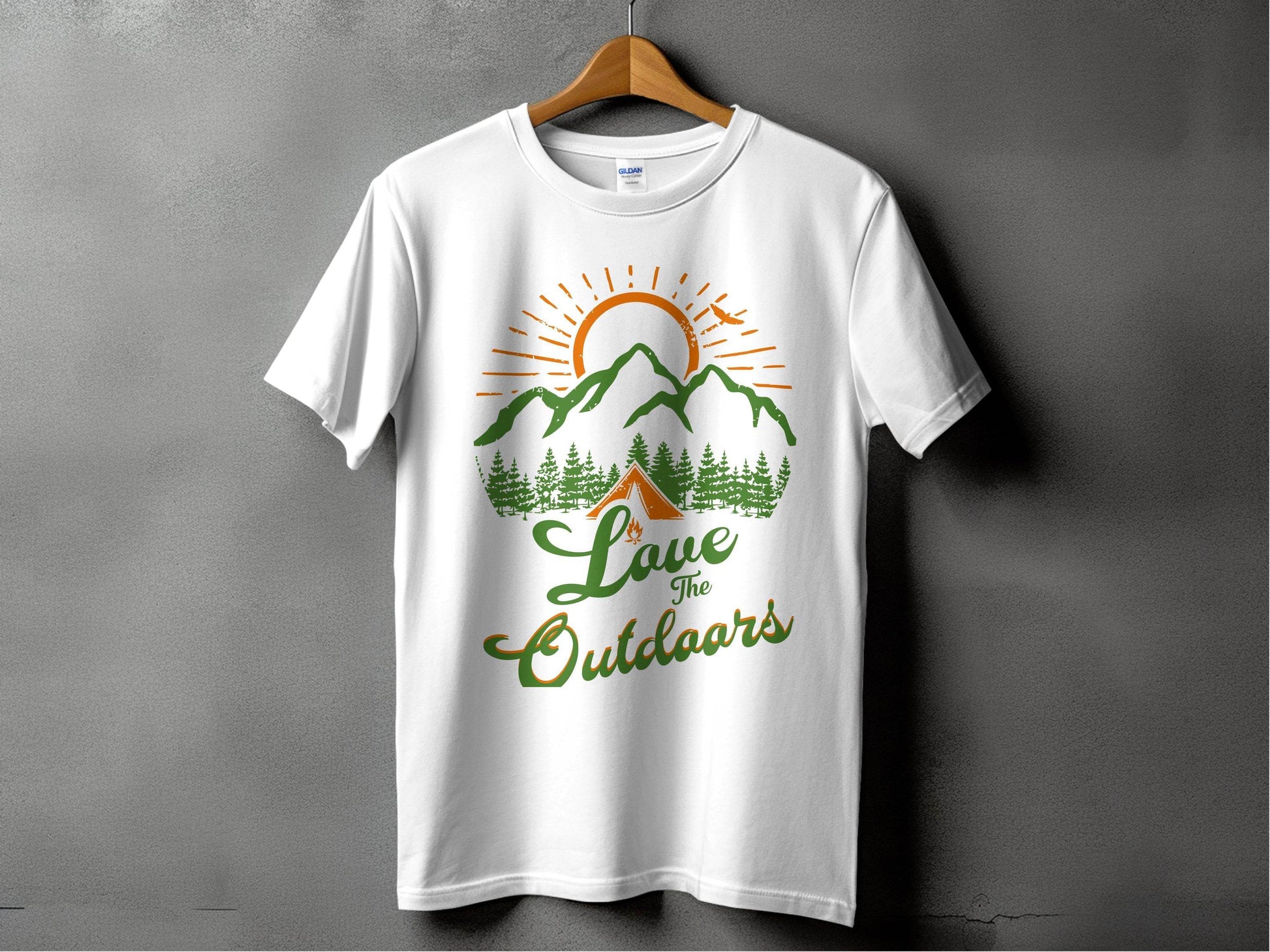 Love The Outdoors Graphic Adventure T-Shirt - Design & Vybe