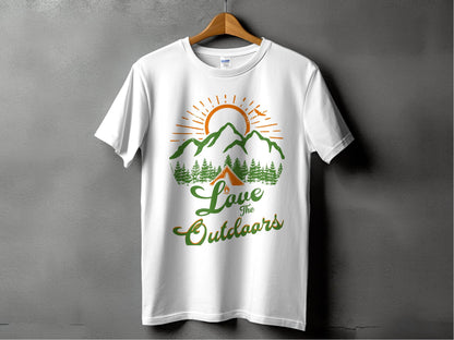 Love The Outdoors Graphic Adventure T-Shirt - Design & Vybe