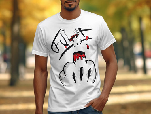 Iconic Artistic Screaming Hand Design T-Shirt product
