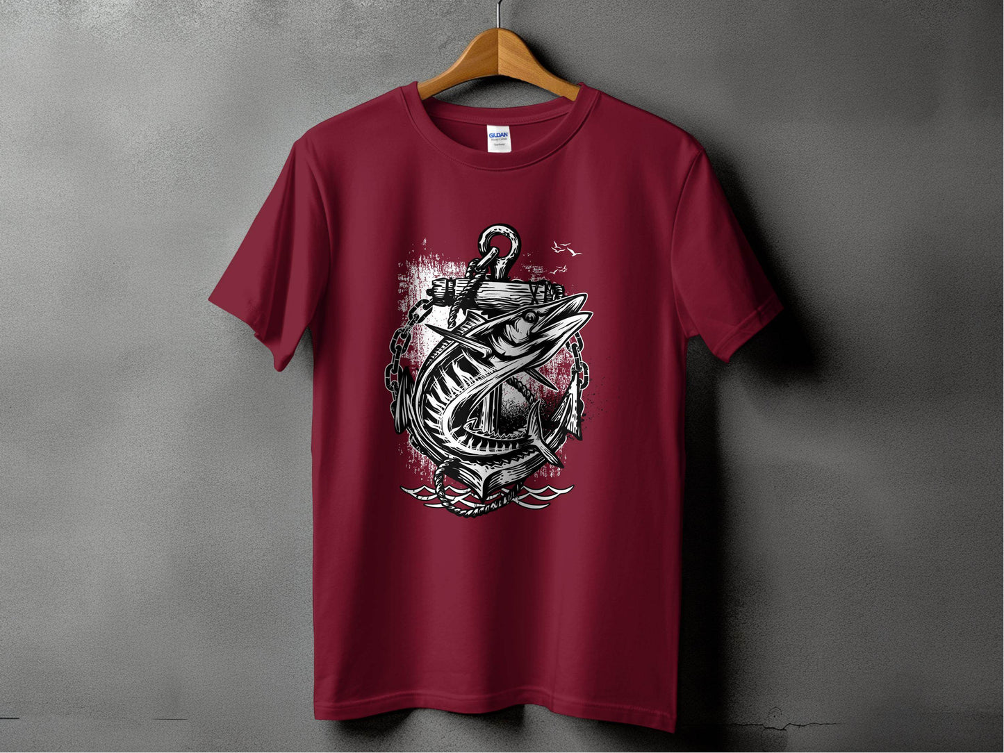 Striking Fish Design Perfect for Every T-shirt Product