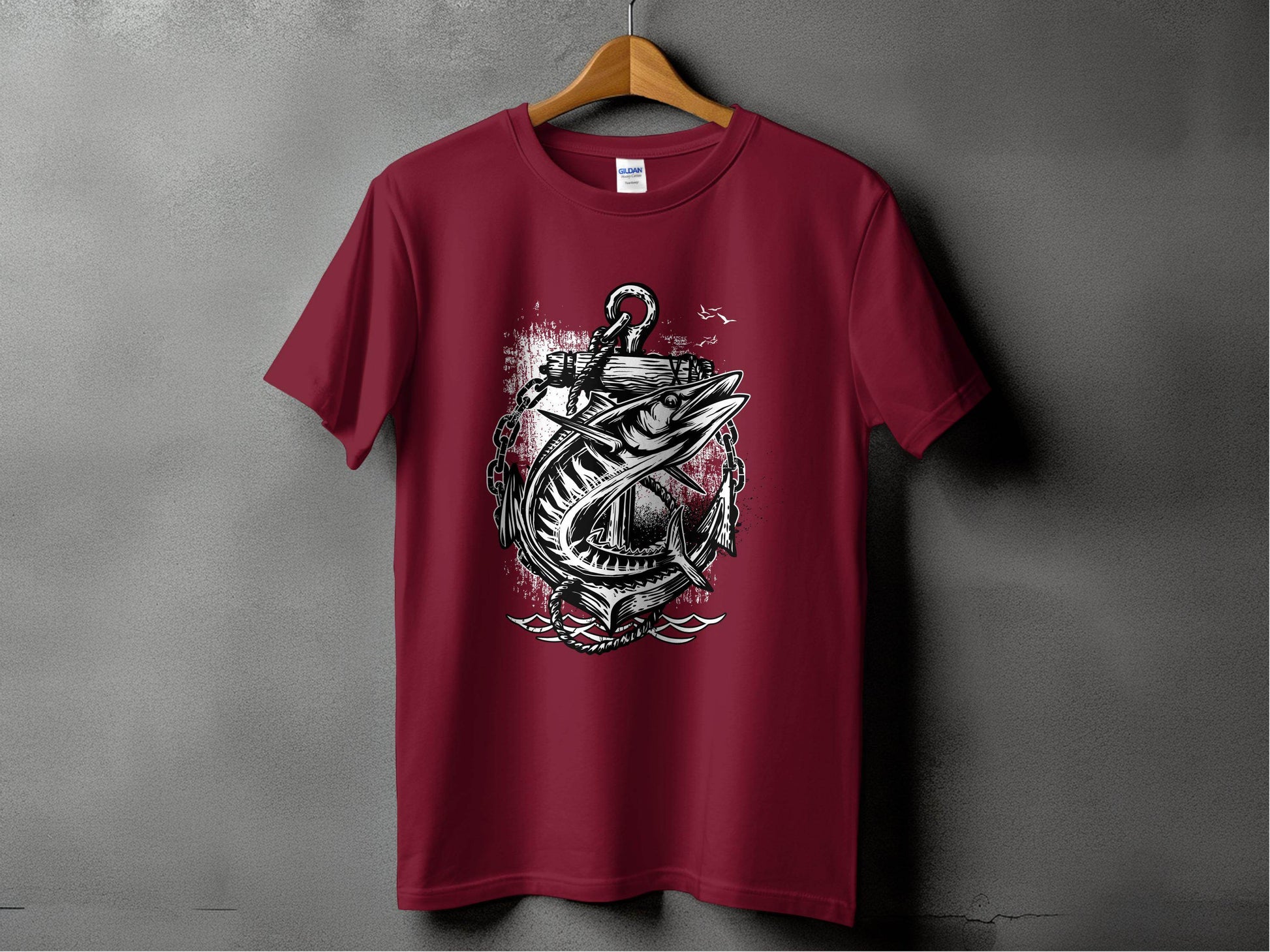 Striking Fish Design Perfect for Every T-shirt Product