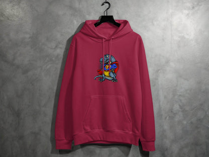 Superhero Dinosaur with Dynamic Design Sweater - Design & Vybe