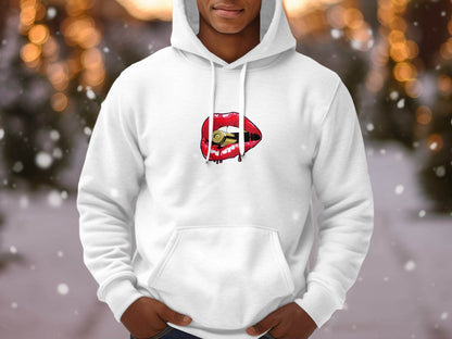 Crooks And Castles Bullet With Red Lips Graphic Hoodie - Design & Vybe