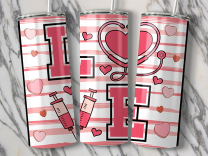 Love Medical Themed Pattern Stainless Steel Tumbler product