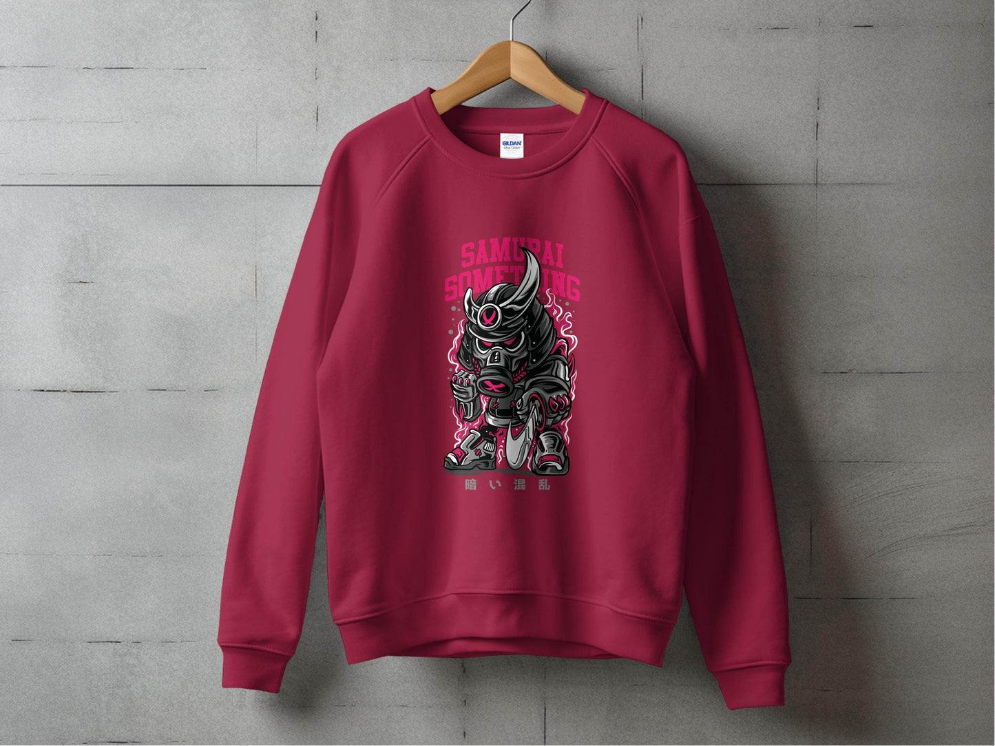 Samurai Something Design Featuring Swords and Shoes Sweater - Design & Vybe