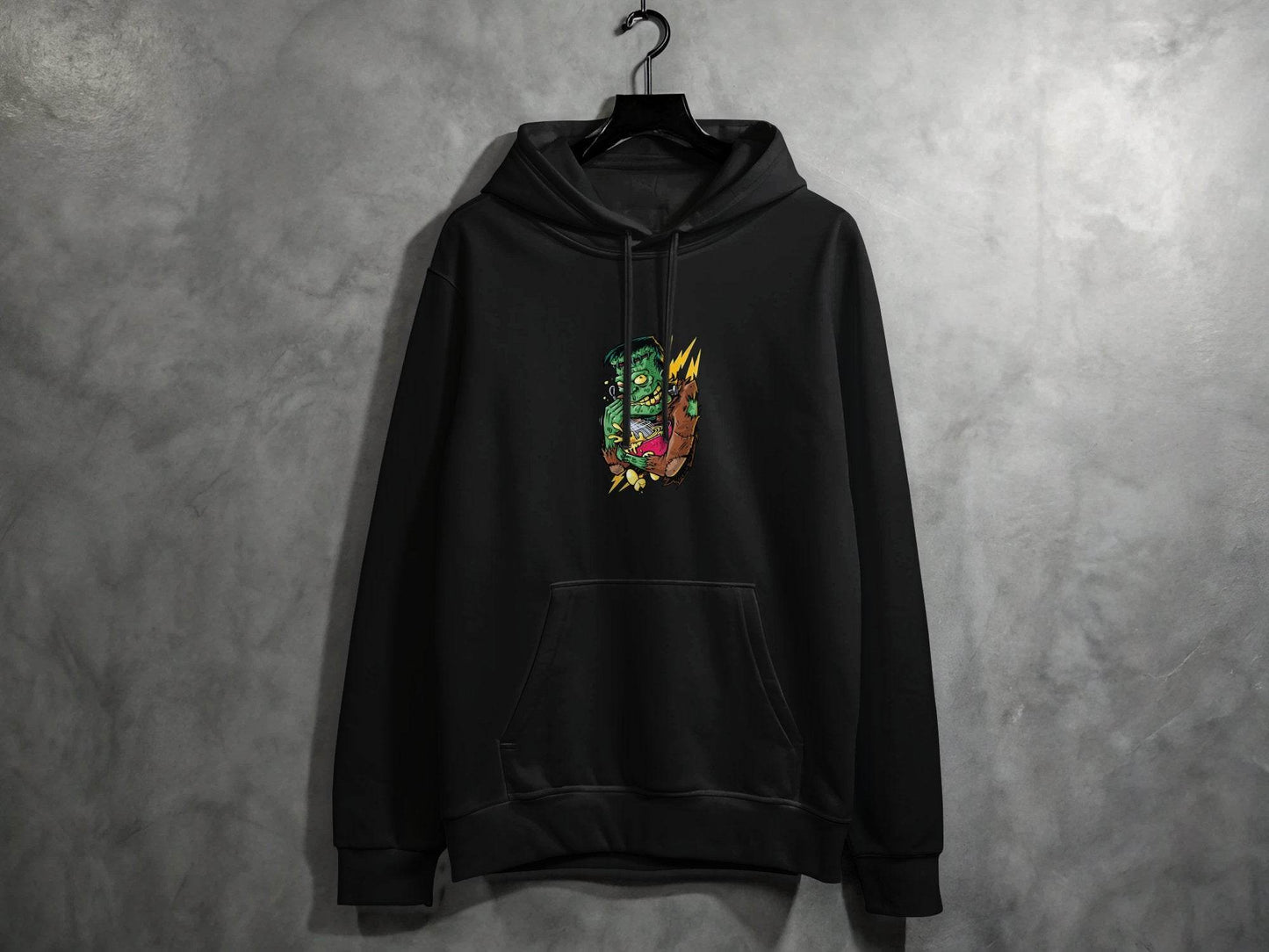 Mad Frankenstein Mixing Potion Funny Halloween Hoodie - Design & Vybe