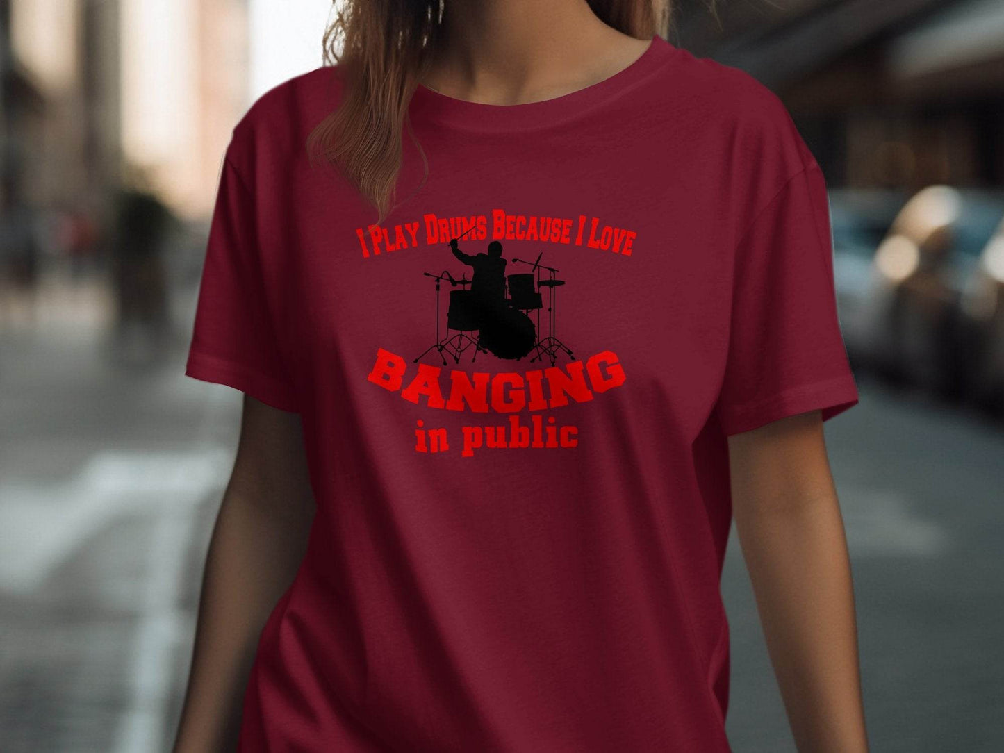 Fun Drummer Enthusiast T-Shirt Perfect for Music Lovers Product Type