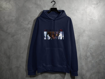 Anime Character Half Mask Kurosaki Ichigo Art Hoodie - Design & Vybe