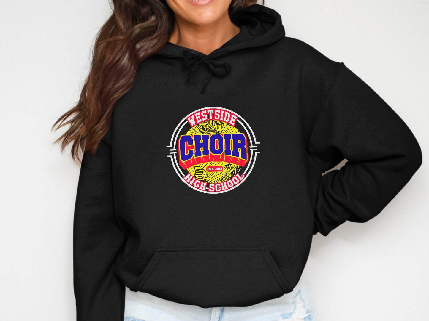 Westside High School Choir Retro Graphic Design Hoodie - Design & Vybe