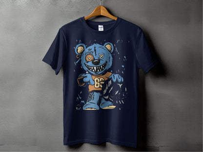 Funky Cartoon Bear Graphic T-Shirt - Design & Vybe