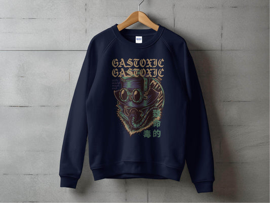 Gastoxic Sick World Masked Character Graphic Design Sweater - Design & Vybe