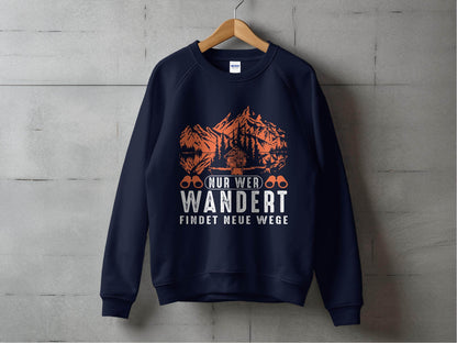 Outdoor Adventure Wanderlust Graphic Sweater - Design & Vybe