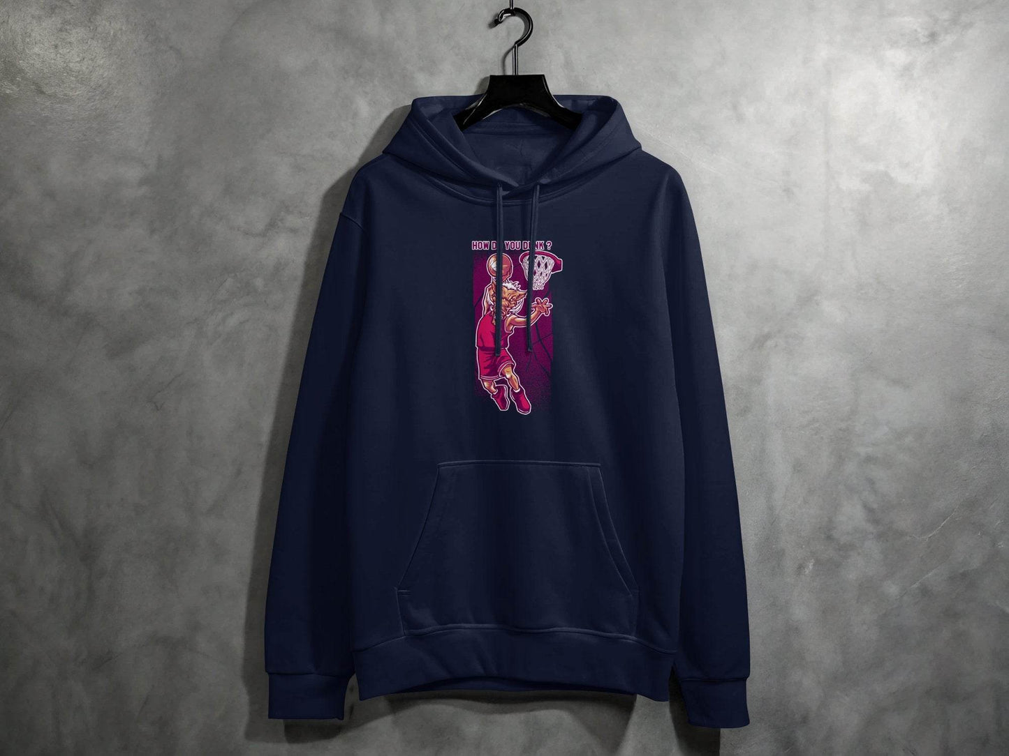How Do You Dunk Basketball Graphic Hoodie - Design & Vybe