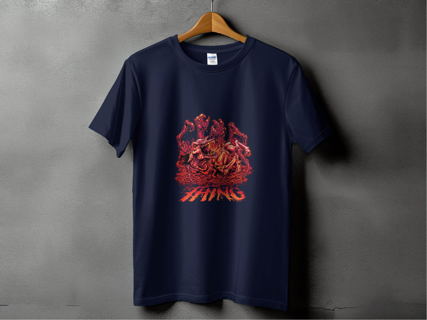The Thing Horror Monster Dog Graphic Art Design T-Shirt - Design & Vybe