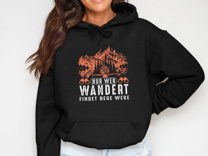 Outdoor Adventure Wanderlust Graphic Hoodie - Design & Vybe