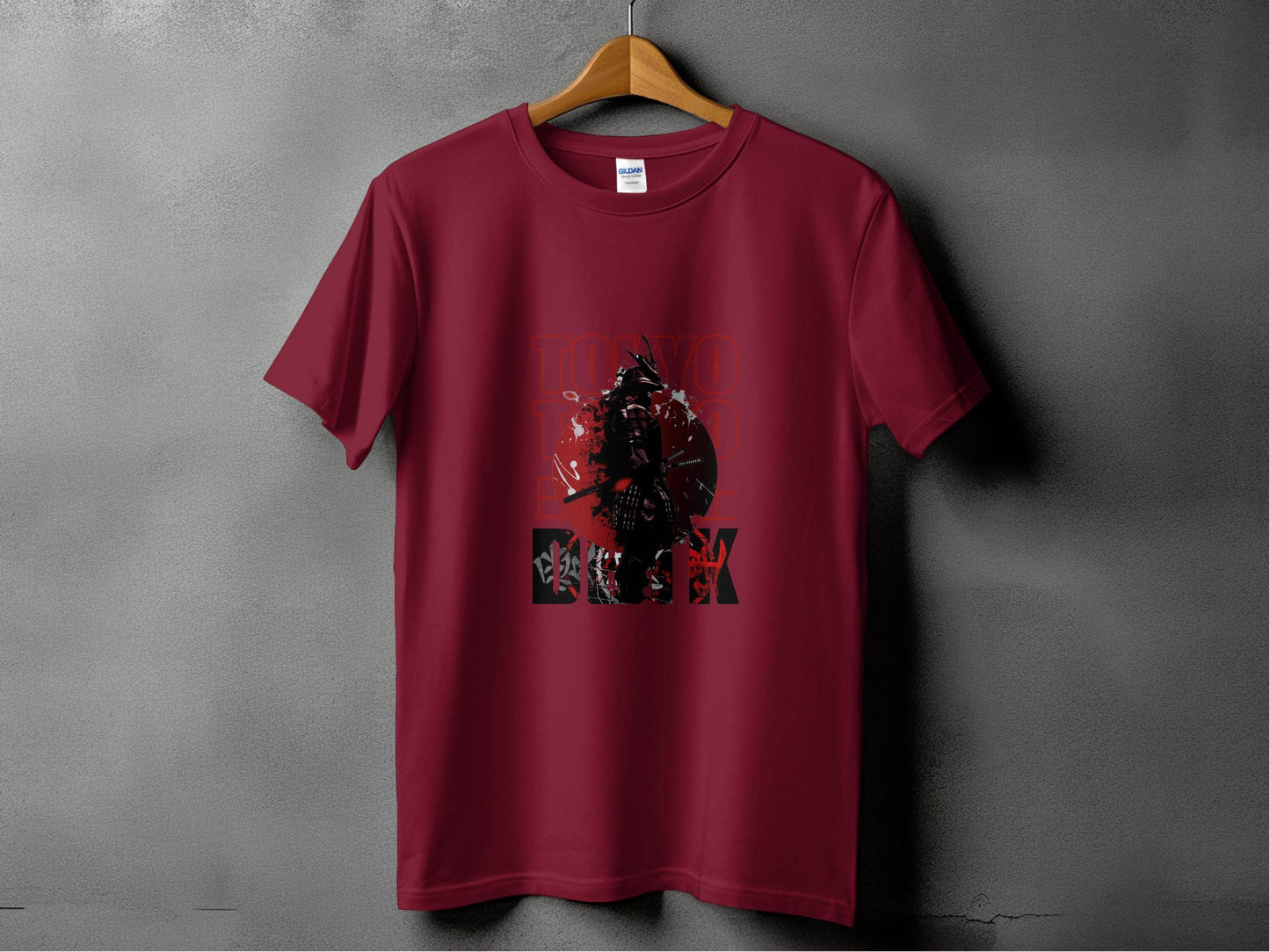 TOKYO Samurai Warrior Japan Style Art T-Shirt - Design & Vybe