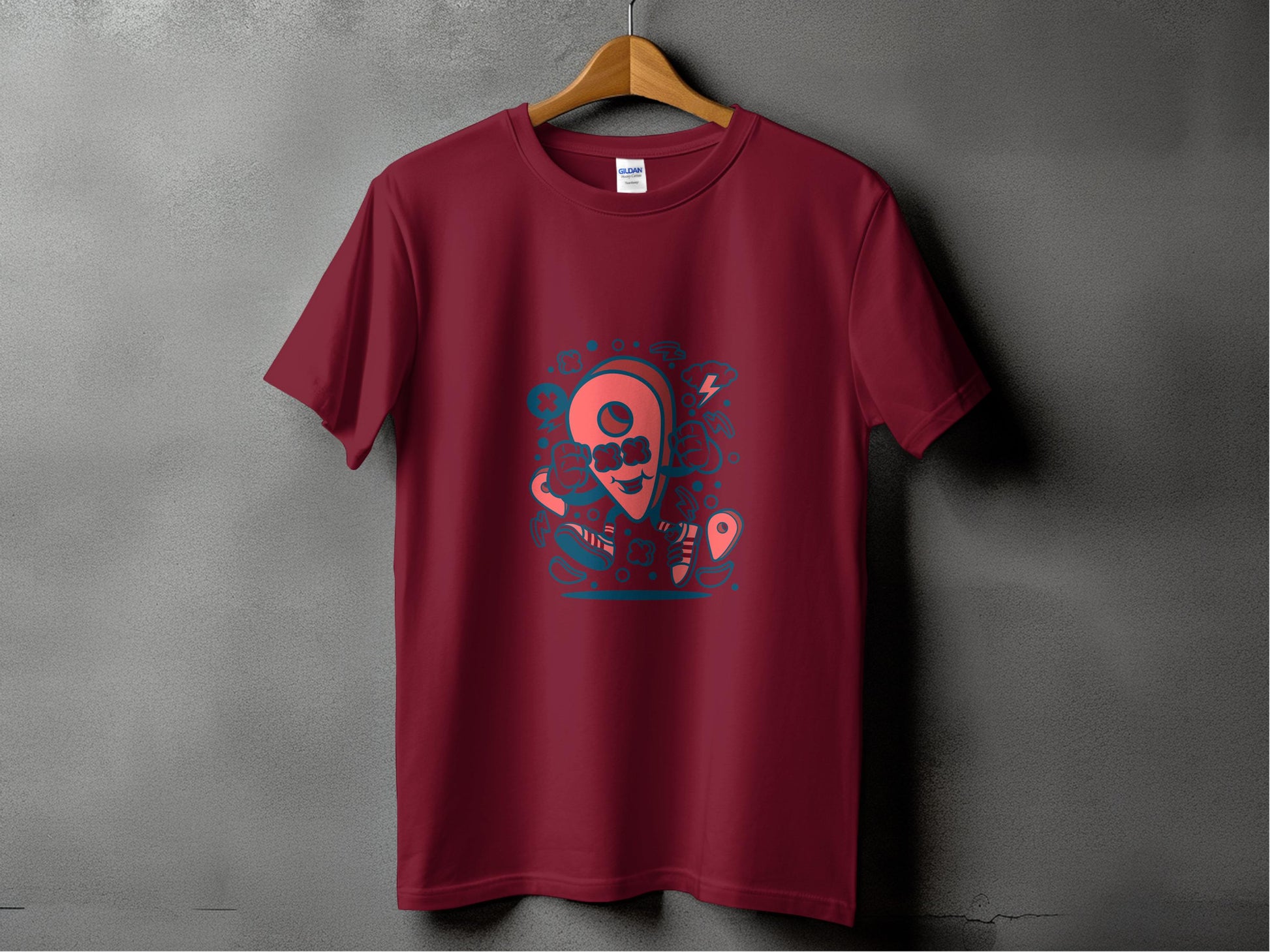 Skeleton Pirate Graphic Short Sleeve T-Shirt product