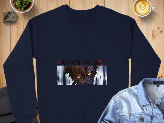 Dark Anime Character Long Sleeve Shirt Product