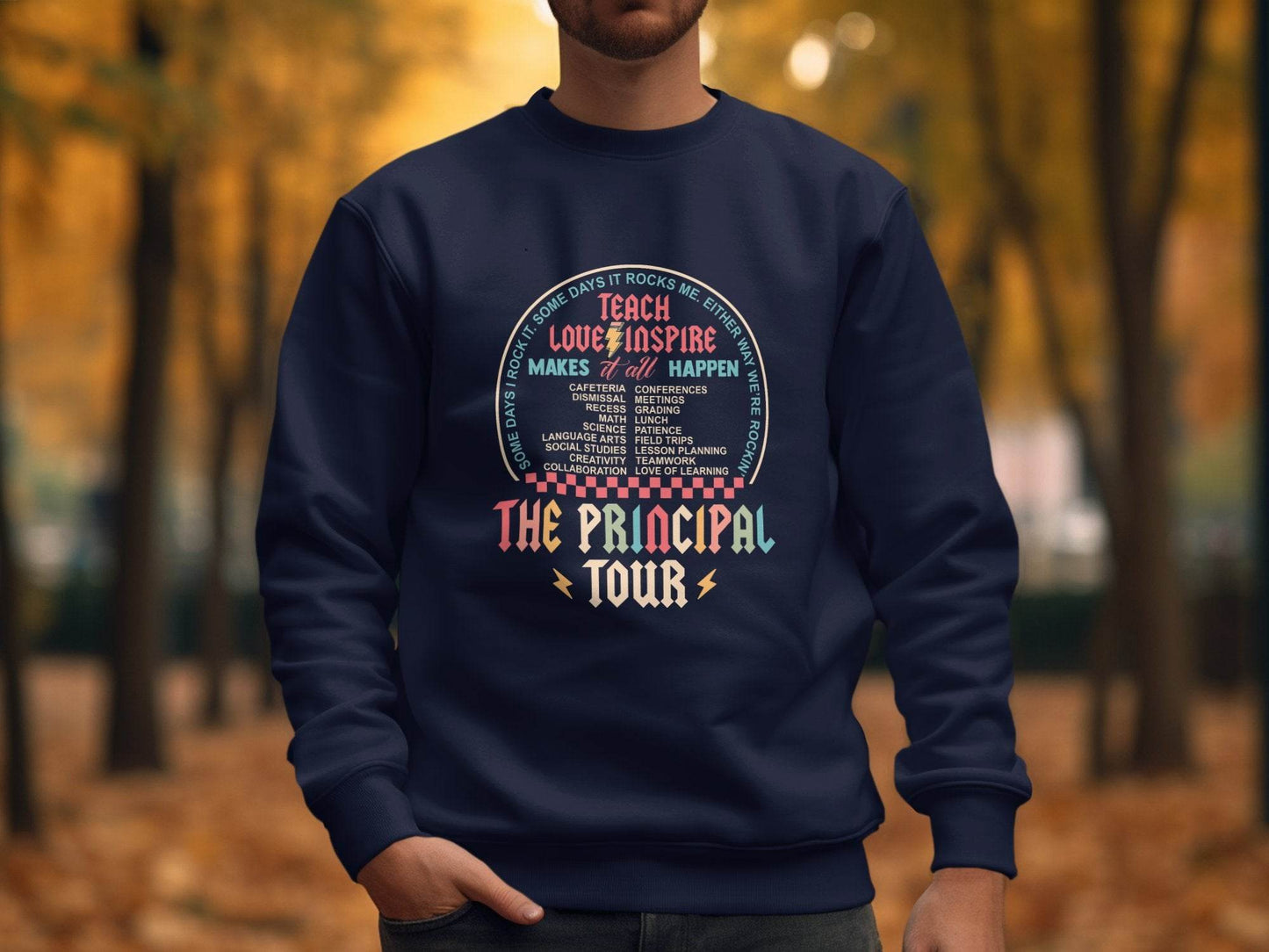 Teacher Inspired Designs Teach Love Inspire Sweater - Design & Vybe