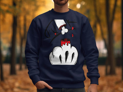 Funky Style Graphic Print Casual Wear Sweater - Design & Vybe