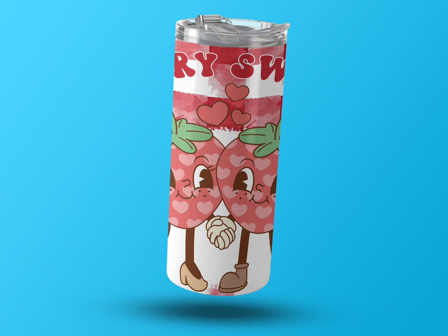 Very Sweet Strawberry Design Tumbler Product