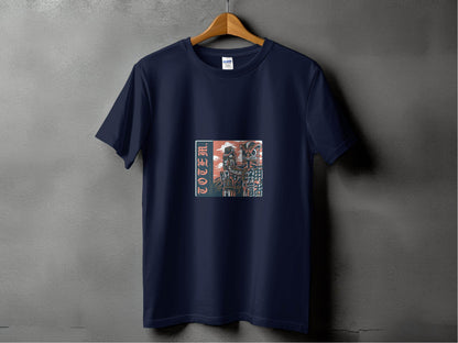 Totem Poles with Quote Be Yourself Oscar Wilde T-Shirt - Design & Vybe