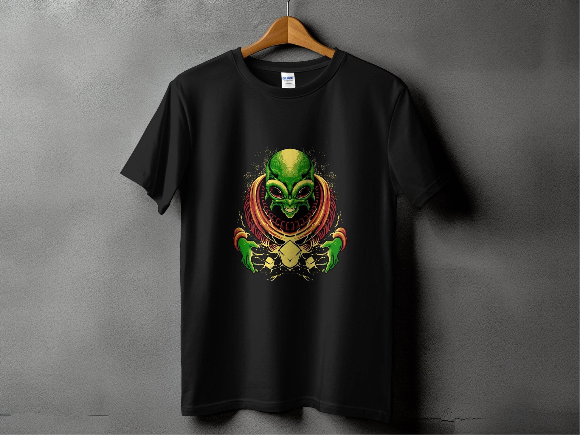 Galactic Alien Fantasy Art Long Sleeve T-Shirt - Design & Vybe