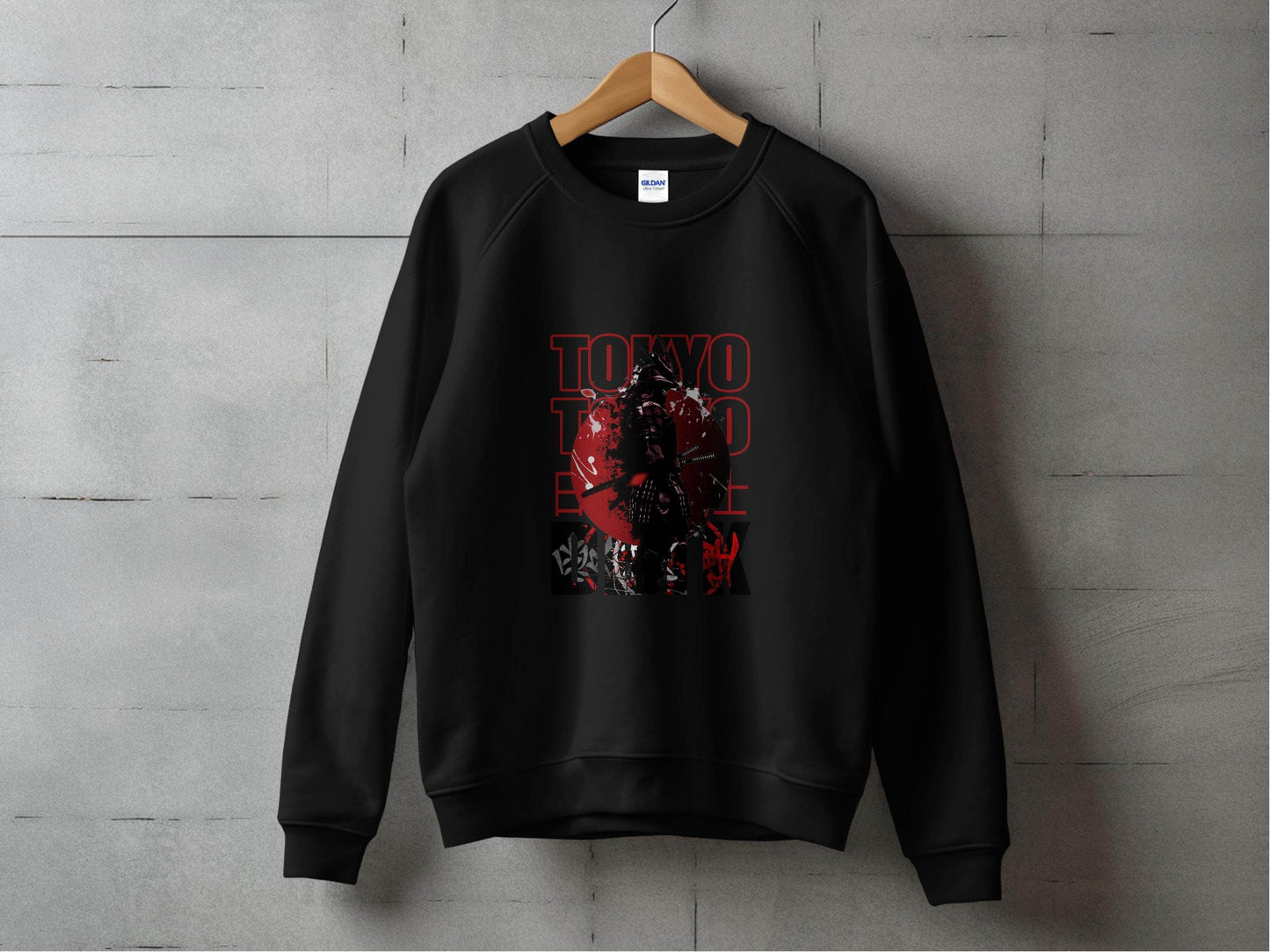 TOKYO Samurai Warrior Japan Style Art Sweater - Design & Vybe