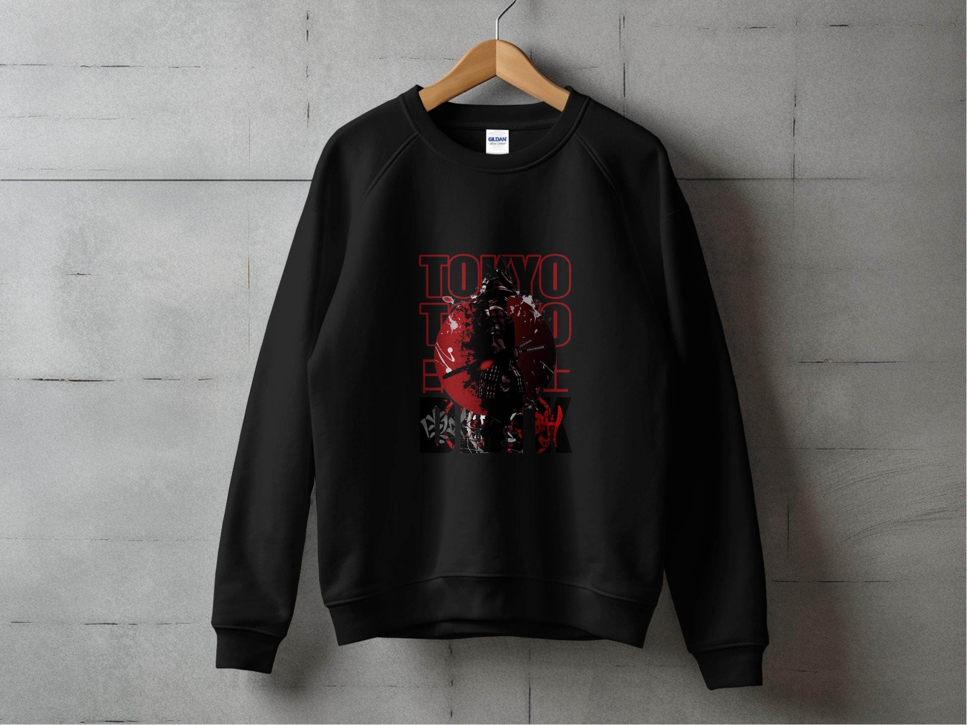 TOKYO Samurai Warrior Japan Style Art Sweater - Design & Vybe