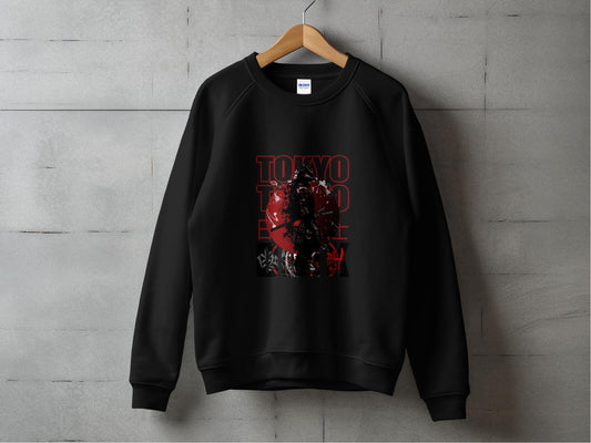 Tokyo Streetwear Samurai Printed Sweatshirt product