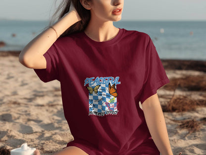 Peaceful Butterfly Effect Design T-Shirt - Design & Vybe