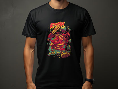 Kool-Aid Man Smashing Through Wall Graphic Design T-Shirt - Design & Vybe