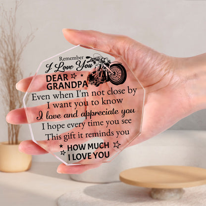 Grandpa Love & Appreciation Plaque