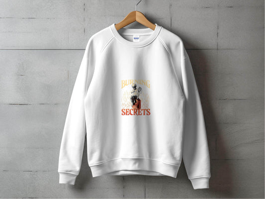 Burning Secrets Angel Graphic Novelty Design Cool Sweater - Design & Vybe