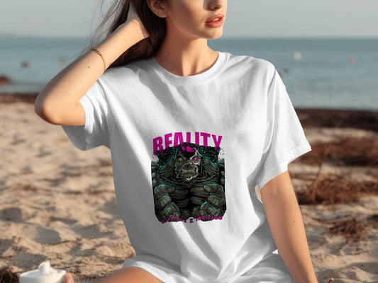 Reality Indiecow Realitee Monster Graphic T-Shirt - Design & Vybe