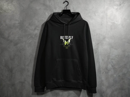 Authentic Butterfly Streetwear Graphic Hoodie - Design & Vybe