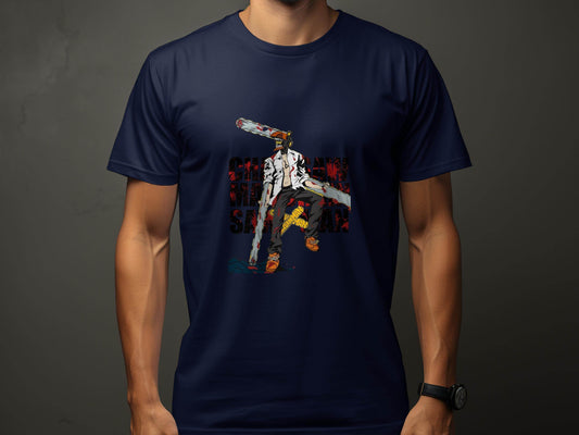 Chainsaw Man Anime Manga Comic Character Stylish T-Shirt - Design & Vybe