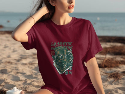 Gastoxic Sick World Must End Illustrated Artwork T-Shirt - Design & Vybe