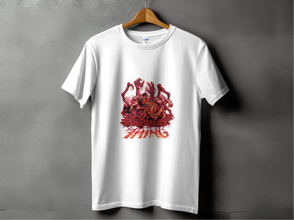 The Thing Horror Monster Dog Graphic Art Design T-Shirt - Design & Vybe
