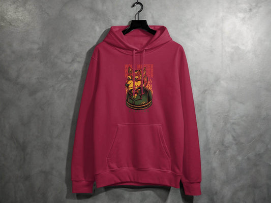 Wolf Master Illustration Artistic Apparel Design Hoodie - Design & Vybe