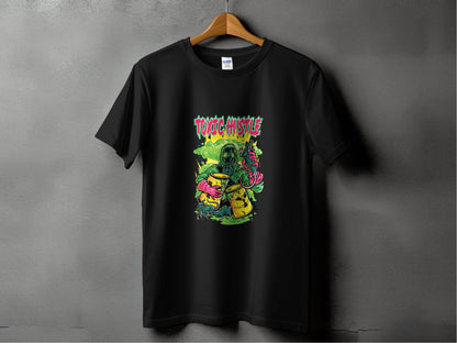 Toxic Hustle Graphic Print Design T-Shirt - Design & Vybe