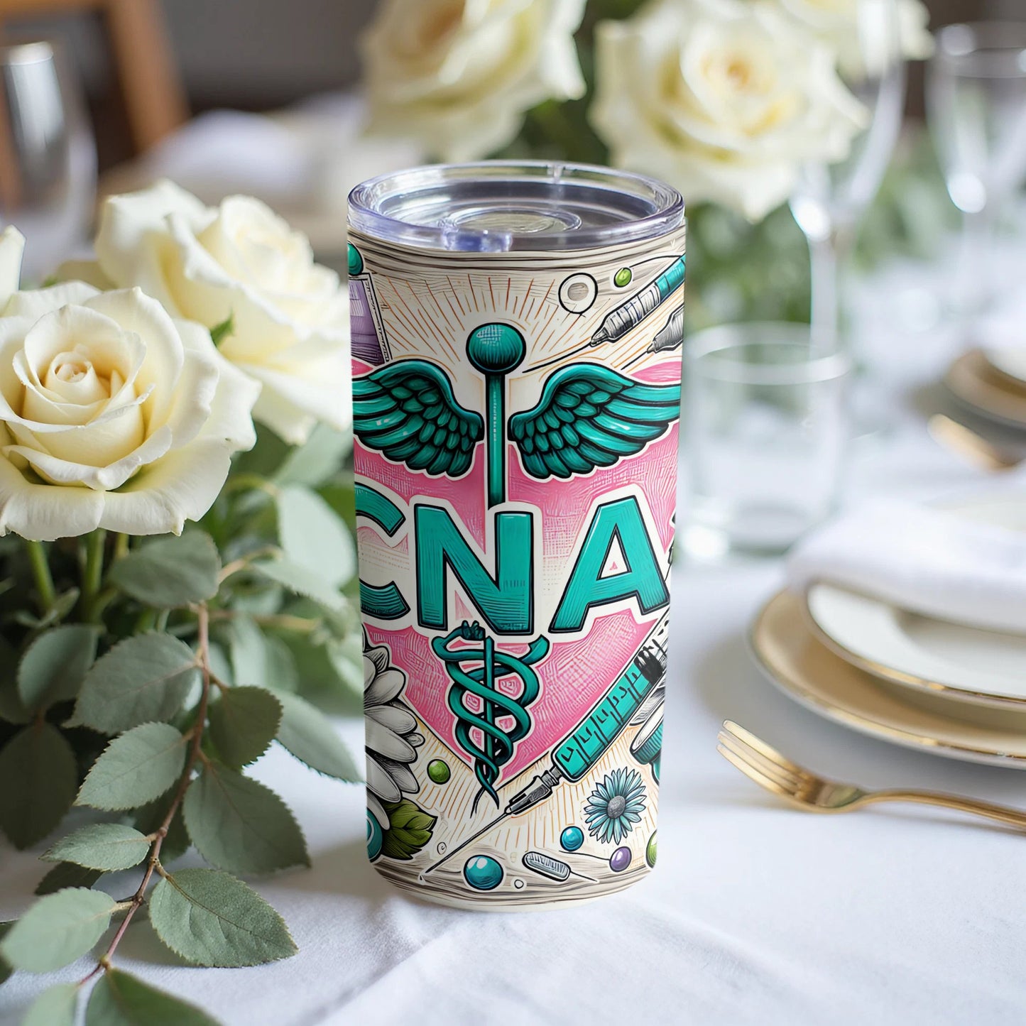 CNA Medical Design Travel Tumbler Product